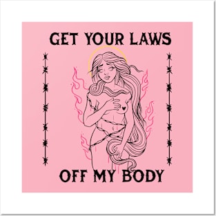 My Body My Choice Posters and Art